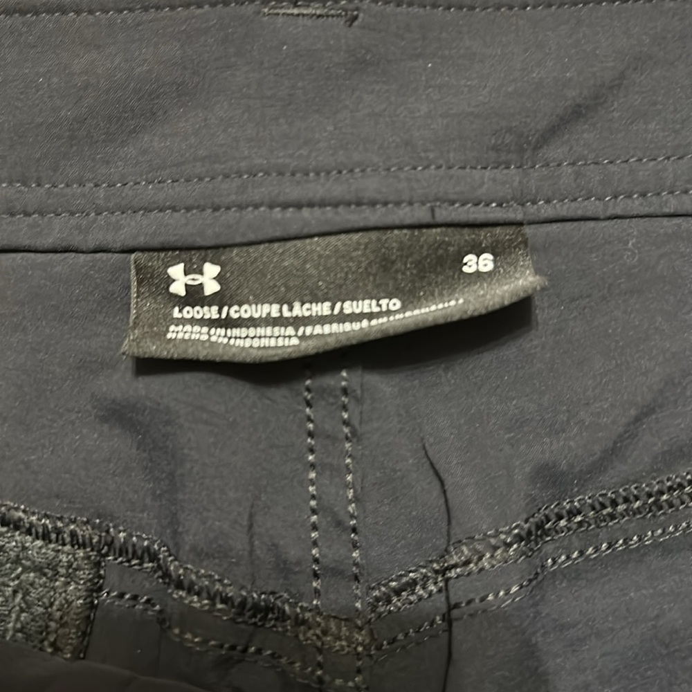 mens under armour sz 36 golf shorts loose new - Picture 2 of 5